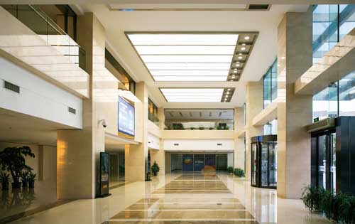 首钢体育大厦大堂